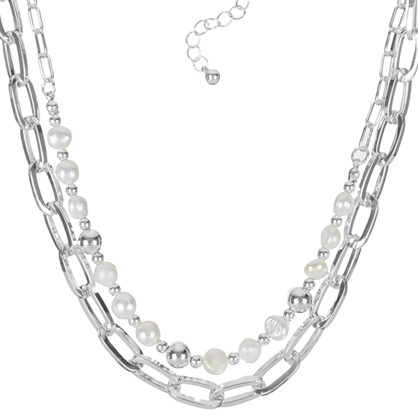 Колье Fiore Luna Pearl Double BL1007 S