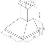 Кухонная вытяжка MAUNFELD Retro Light 60 белый фото 2