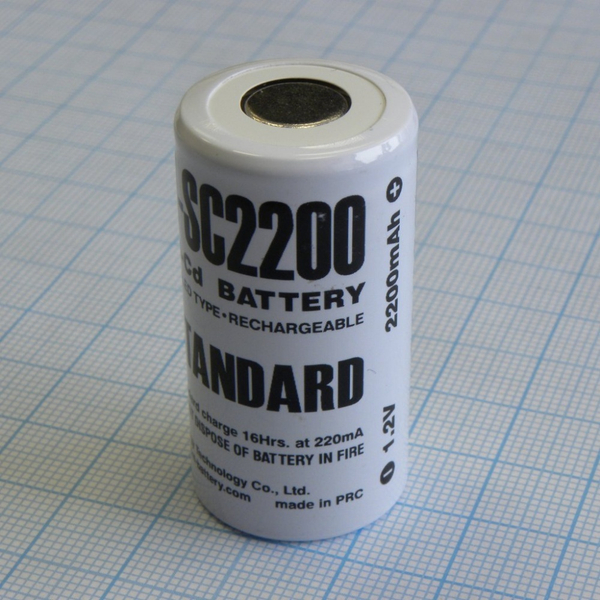 Аккумулятор ET D-SC2200