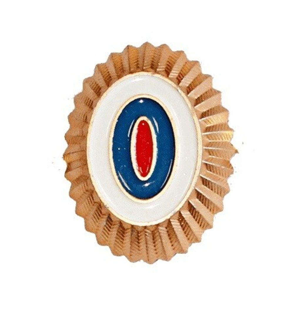 Кокарда МЧС малая н/о без розы ветров