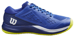 детские Кроссовки теннисные Wilson Rush Pro Ace JR - blueing/blue print/safety yellow