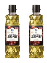 Daesang Масло Виноградных косточек 900 мл, 2 шт