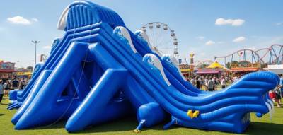 Водная горка «Высокие волны» 26,5*15*11 м