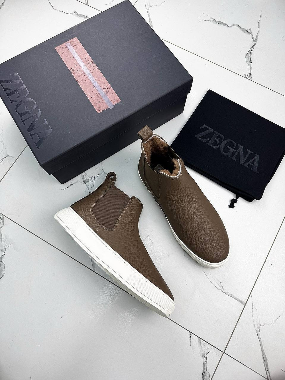 Ботинки Zegna, арт. 469649061