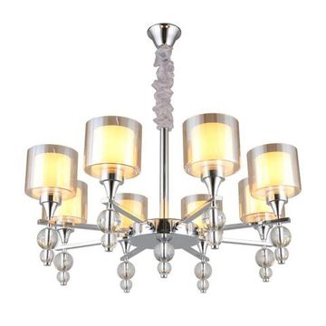 Люстра подвесная OML-70803-08 хром Aprica Omnilux