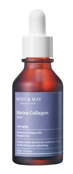 MARY&MAY Антивозрастная сыворотка с 95% коллагена Marine Collagen Serum 30 мл.