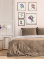 Картина на натуральном холсте "Весенний прованс" 25*25 см