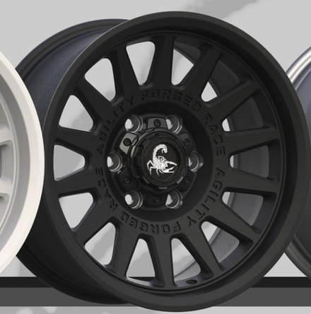 Диск колёсный кованый AGILITY FORCE UT720S R17 8,0 ET0 Matte Black