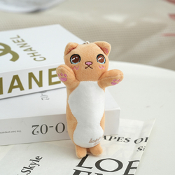 Мягкий брелок "Кот-батон"