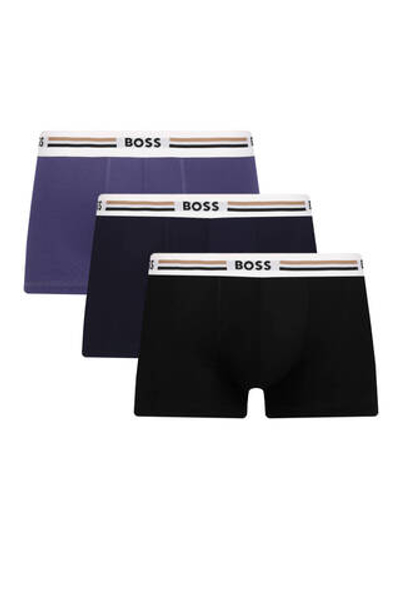 Трусики-боксеры 3шт. BOSS BLACK - черный(50492200)