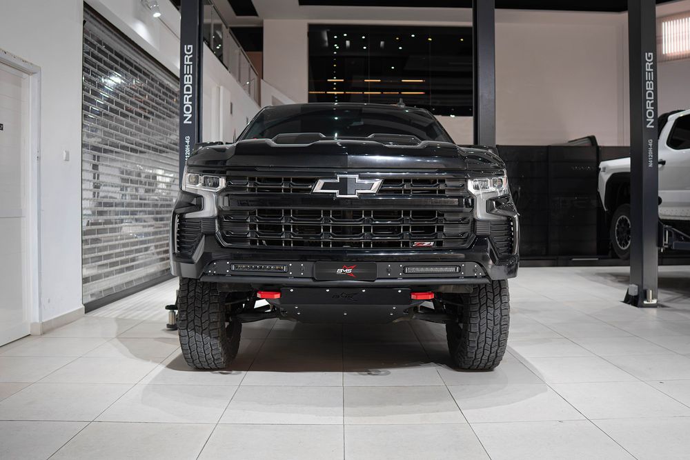 Бампер силовой передний BMS SPORT для Chevrolet Silverado 2022-2026