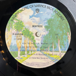 Винтажная виниловая пластинка LP Montrose (Japan 1975) (No Obi) Rock The Nation