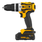 Дрель-шуруповерт аккумуляторная ударная бесщет CIDB-18-02, Li-Ion, 18 В Denzel