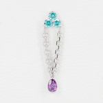 Nemertea tops with colored gems