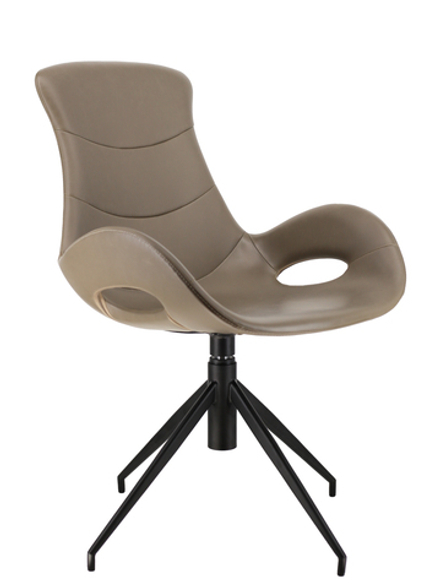 Обеденное кресло Everprof Freedom Экокожа Серый