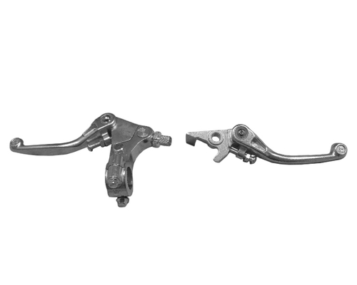 Рычаг сцепления + тормоза складные, хром НФ-00005085