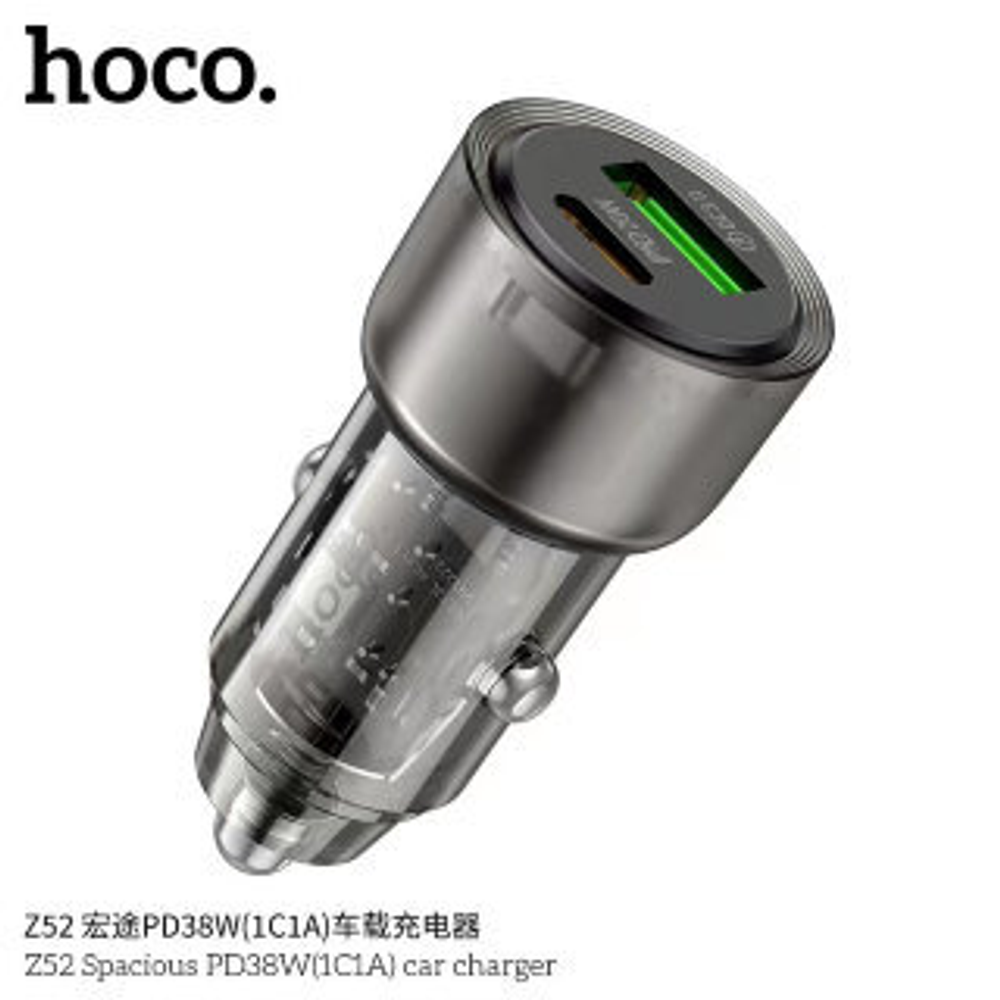Z52 Spacious PD38W(1C1A) car charger
