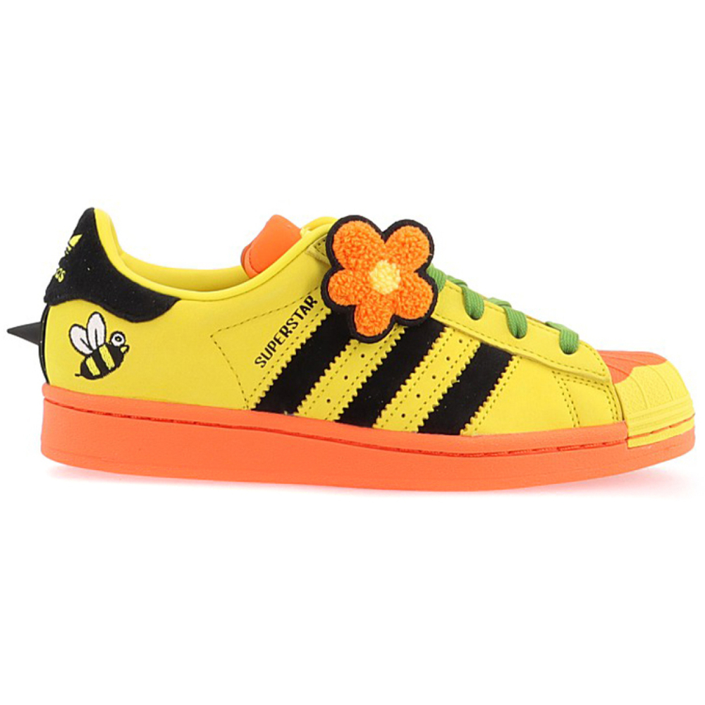 Кроссовки Adidas Originals Superstar Bee with You Pack - Yellow x Melting Sadness