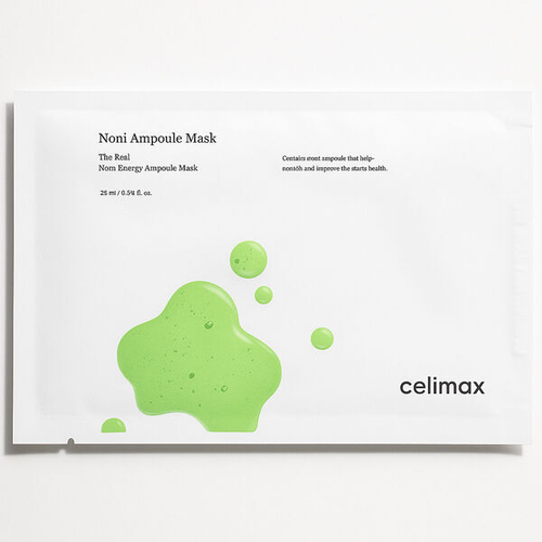 Тканевая маска с экстрактом нони для эластичности кожи Celimax The Real Noni Energy Ampoule Mask, 25мл