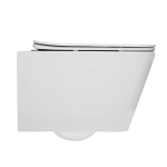 Инсталляция пневматическая с подвесным унитазом CULTO ESTE. Панель смыва золотая