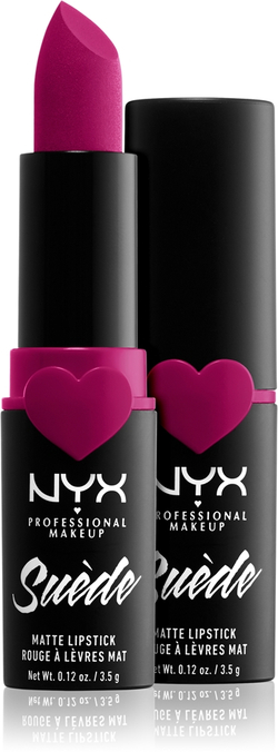 NYX Professional Makeup Suede Matte Lipstick - Матовая помада оттенок 12 Clinger, 3 g