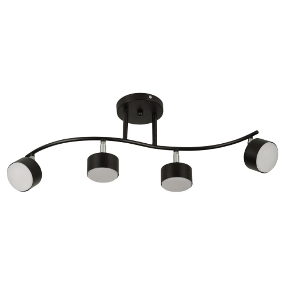 Светильник настенно-потолочный спот Rivoli   7074-704 4хGX53 15 Вт поворотный