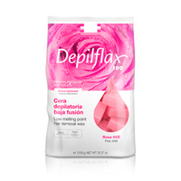Воск горячий в брикетах Depilflax Extra Розовый 1000г