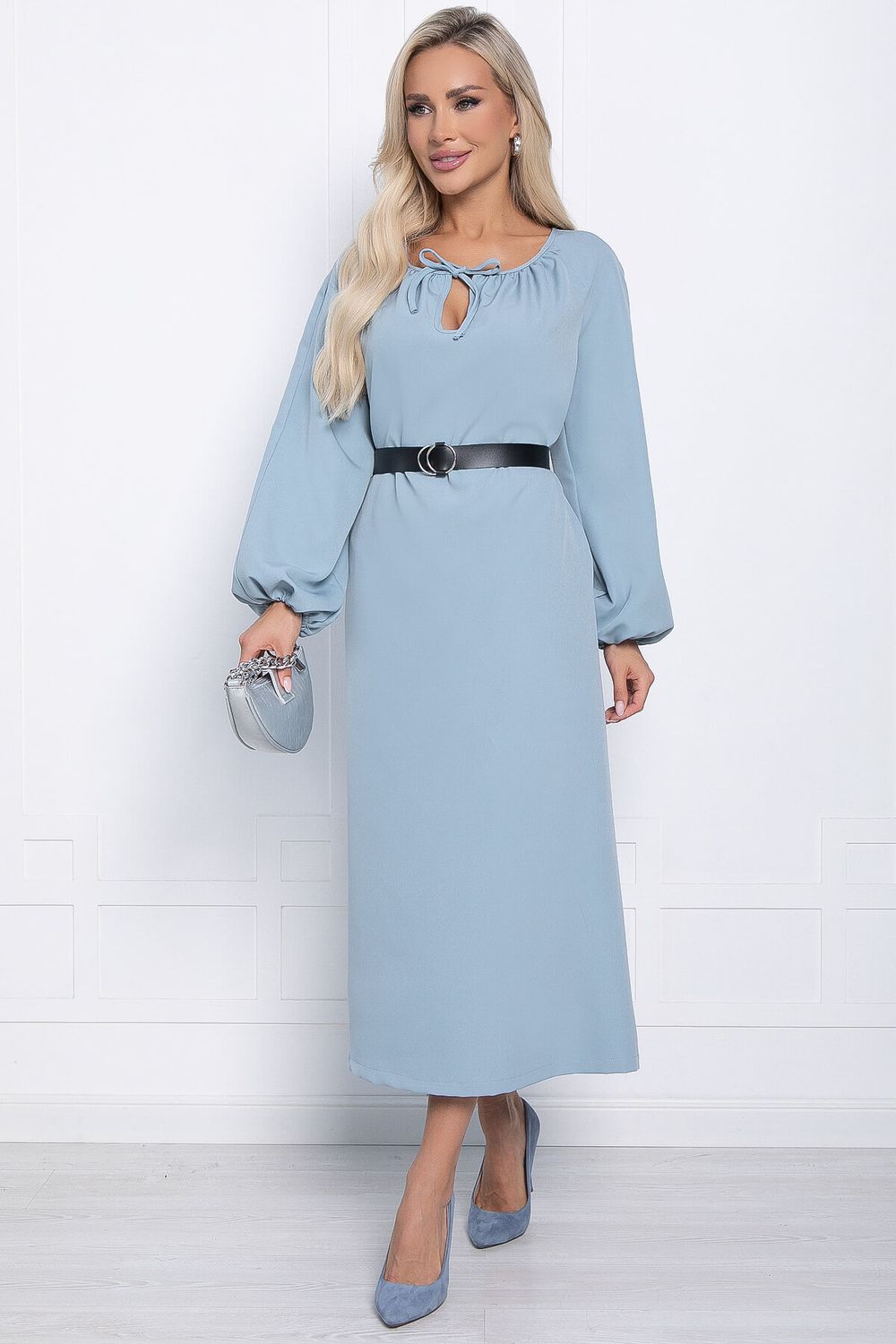 Платье Аура (голубое) П11075 LT Collection
