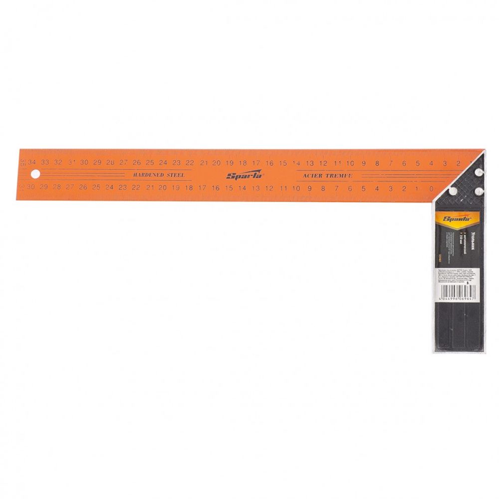 323465 Угольник, 350 мм, металлический Sparta