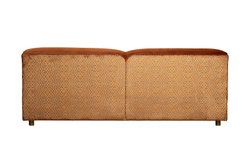 Диван Треви(Trevi) 230М(К) трехм раскл с кантом оранж Pad32+Lattice ORANG 232x103x88см Garda Decor