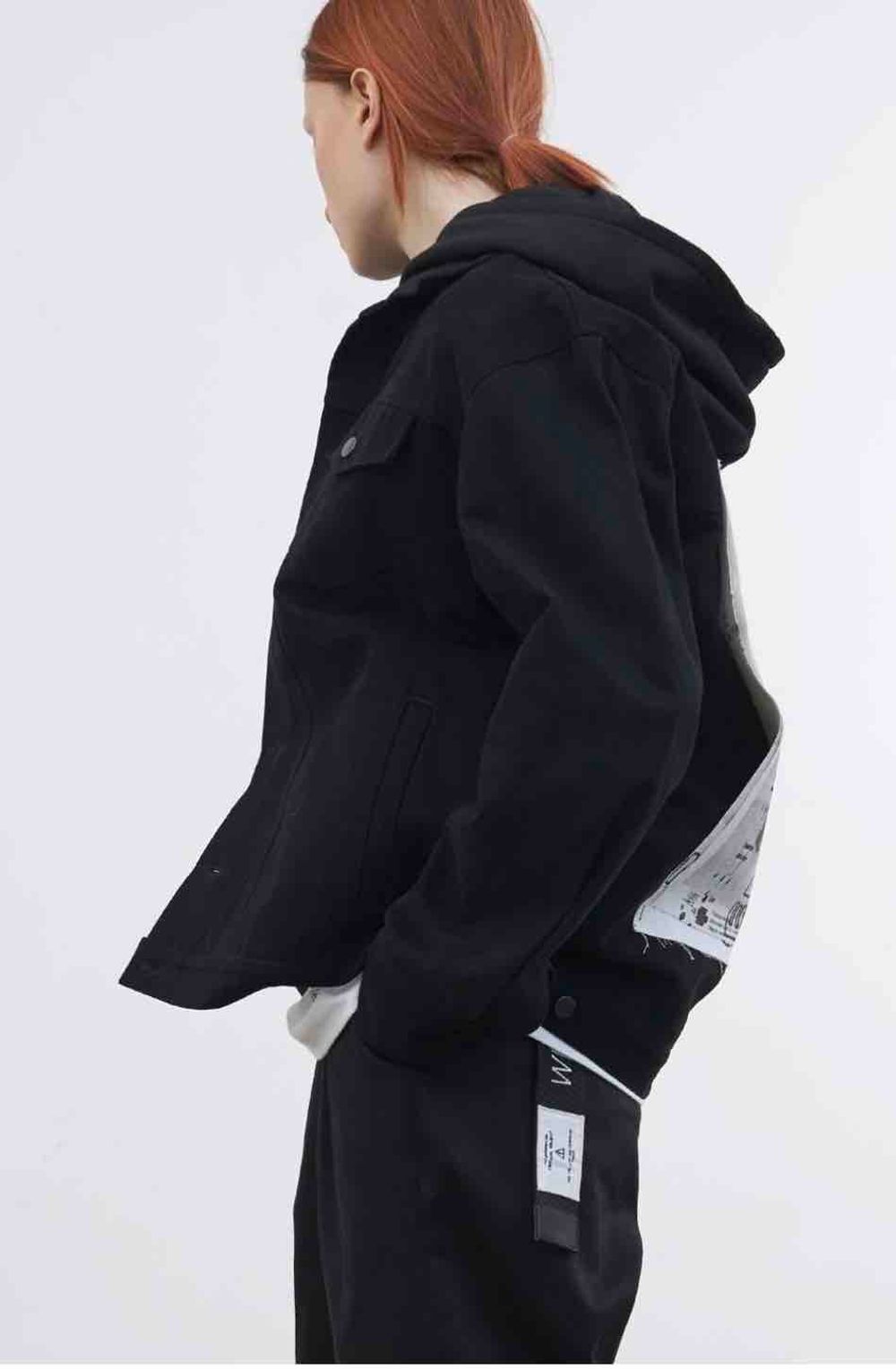 Куртка Futureisnown Coverall jacket Джинсовая Черная