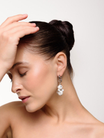 Моносерьга "Nevalyashka" dolmatine Silver