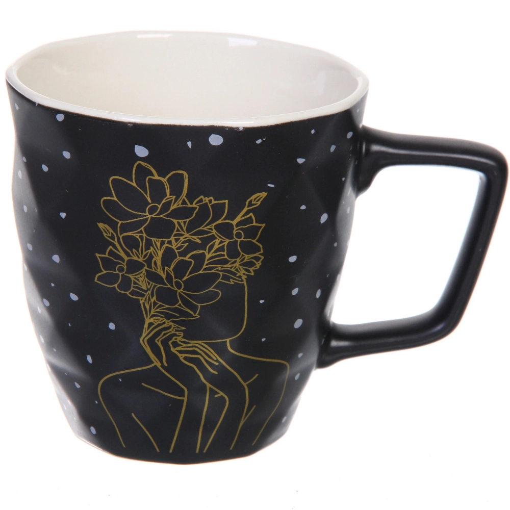 Кружка керамическая 440мл «Ночная Нимфа»