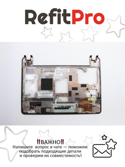 Верхняя панель клавиатуры (топкейс) для ноутбука Lenovo ThinkPad X121e черная, с тачпадом (04Y2068), оригинал