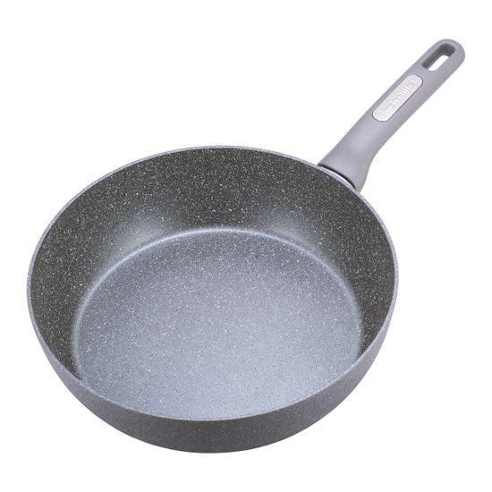 Сотейник 30 см. из литого алюминия Kamille KM-4297GR с мраморным покрытием