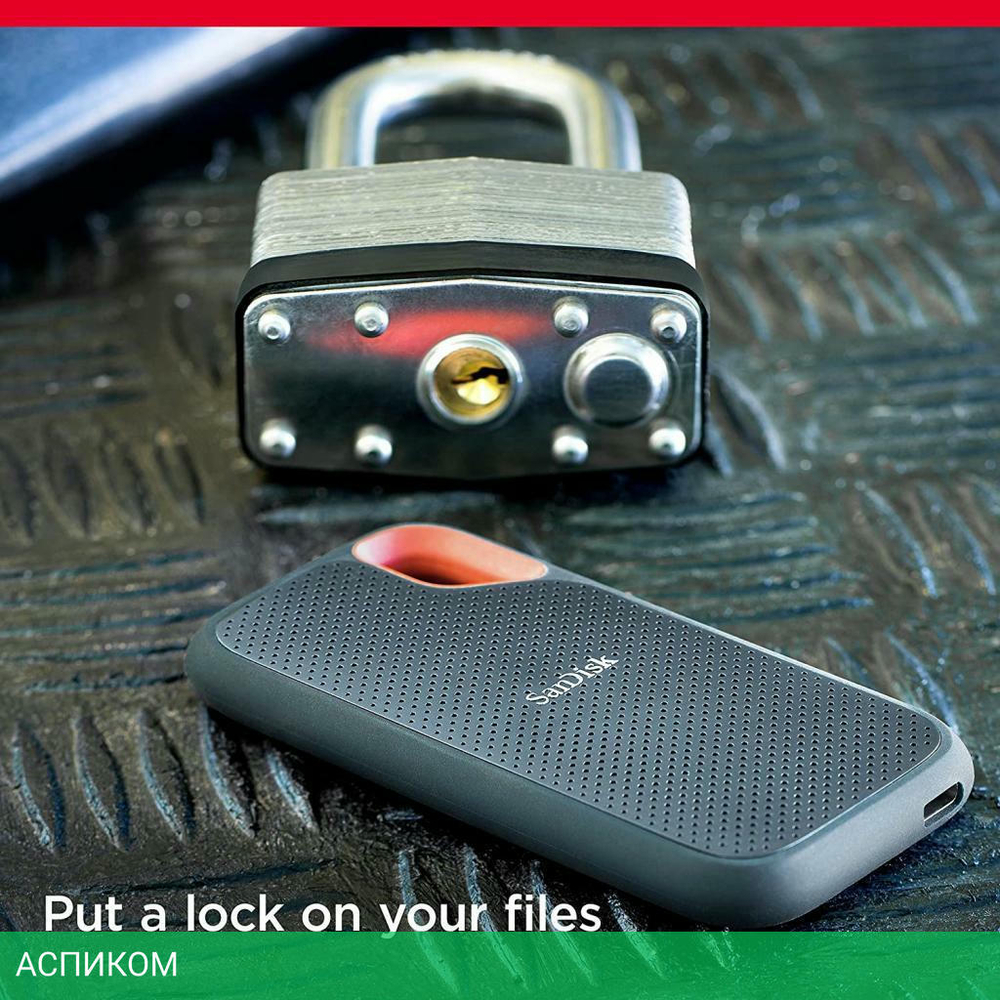 Внешний накопитель SanDisk Extreme V2 1TB (SDSSDE61-1T00-G25)