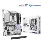 Материнская плата ASROCK Z890 PRO RS WIFI WHITE, LGA1851, DDR5, ATX