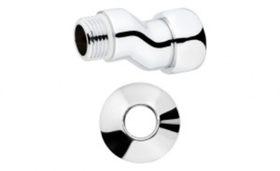 Эксц. с нак- гайкой хром. 1"г x 1/2ш  "TIM"