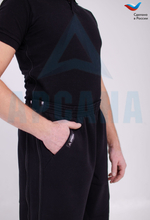 Брюки ортопедические с расширением на голени. Размер S (44-46). Цвет ЧЕРНЫЙ