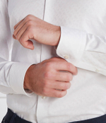 Рубашка H-HANK-kent-C1-214 BOSS BLACK - белый(50473310)