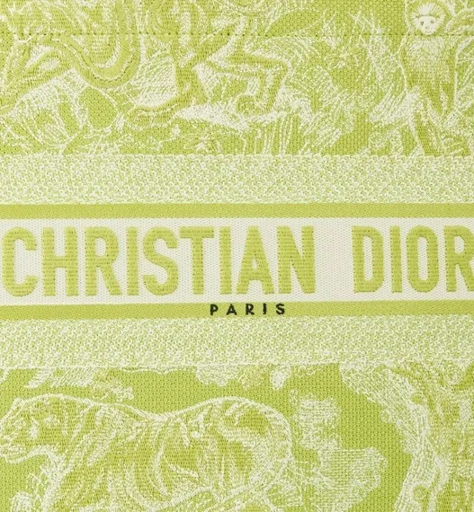 Сумка Dior Book Tote, модель маленького формата салатовый