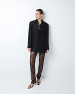 Жакет из шелка и шерсти Диор черный