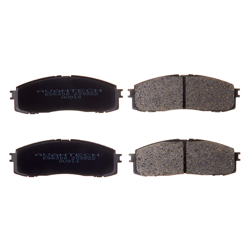 Колодки тормозные дисковые Avantech задние (противоскрипная пластина в компл.) AV914