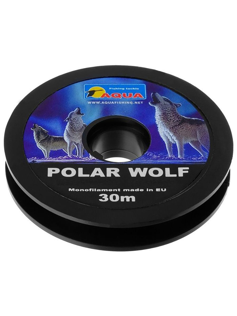 Леска зимняя рыболовная Polar Wolf 0,10mm 30m, 1 штука