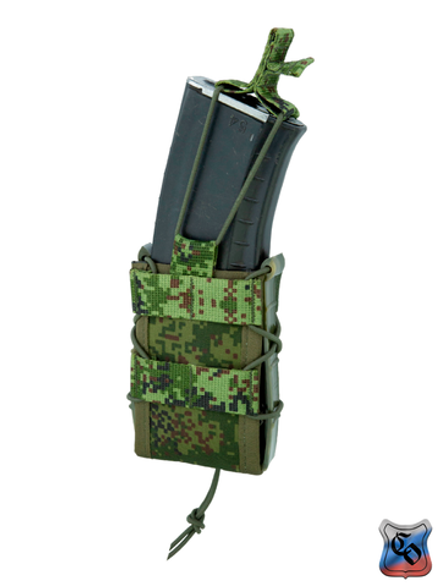 Подсумок SSO АКМ 1 RAID MOLLE без клапана и с утяжкой. ЕМР