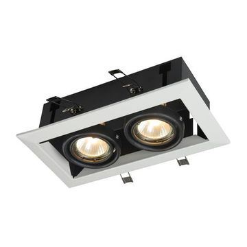 Встраиваемый светильник Maytoni DL008-2-02-W белый Metal Downlight