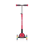 Самокат Globber Elite Deluxe Lights красный