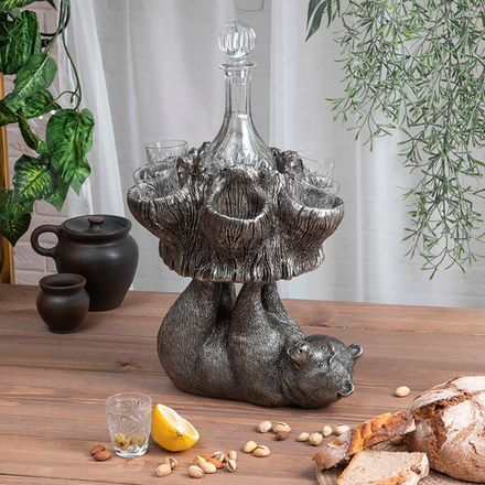 Набор питейный Силач Медведь