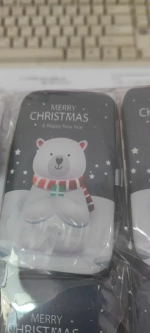 Набор для маникюра в футляре 6 предметов «New Bon Salon - Медвежонок Вайт»,11*6,5см