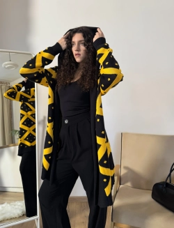 Кардиган с капюшоном